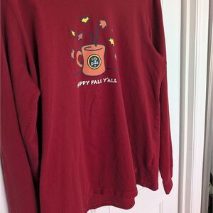 Life is Good Women's XL fall shirt long sleeve